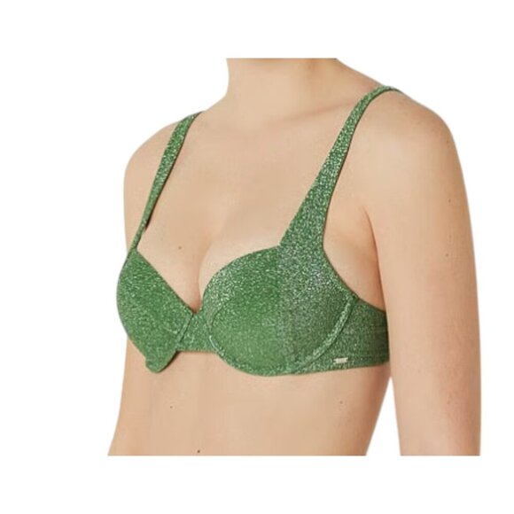 Victorias Secret Swim Shimmer Push up Padded Bikini Top Size: XXL - Picture 1 of 12